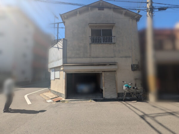 木造  解体工事の施工前写真