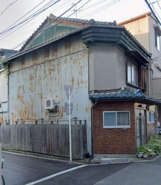 木造　解体工事の施工前写真