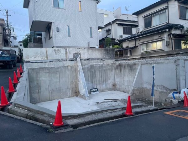 RC造　解体工事の施工後写真